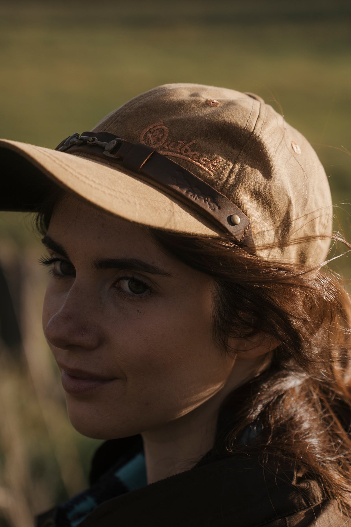 Equestrian Oilskin Cap