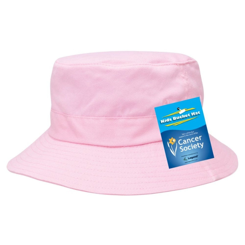 Cancer Society Kids Bucket Hat