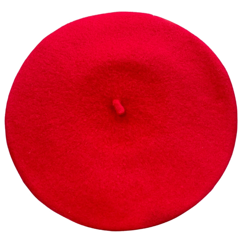Hatworx Classic Wool Beret Buy Online NZ red