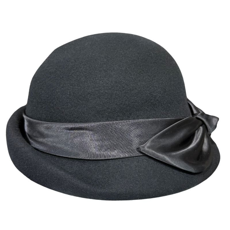 Petite Black Cloche Shop Online Hatworx NZ
