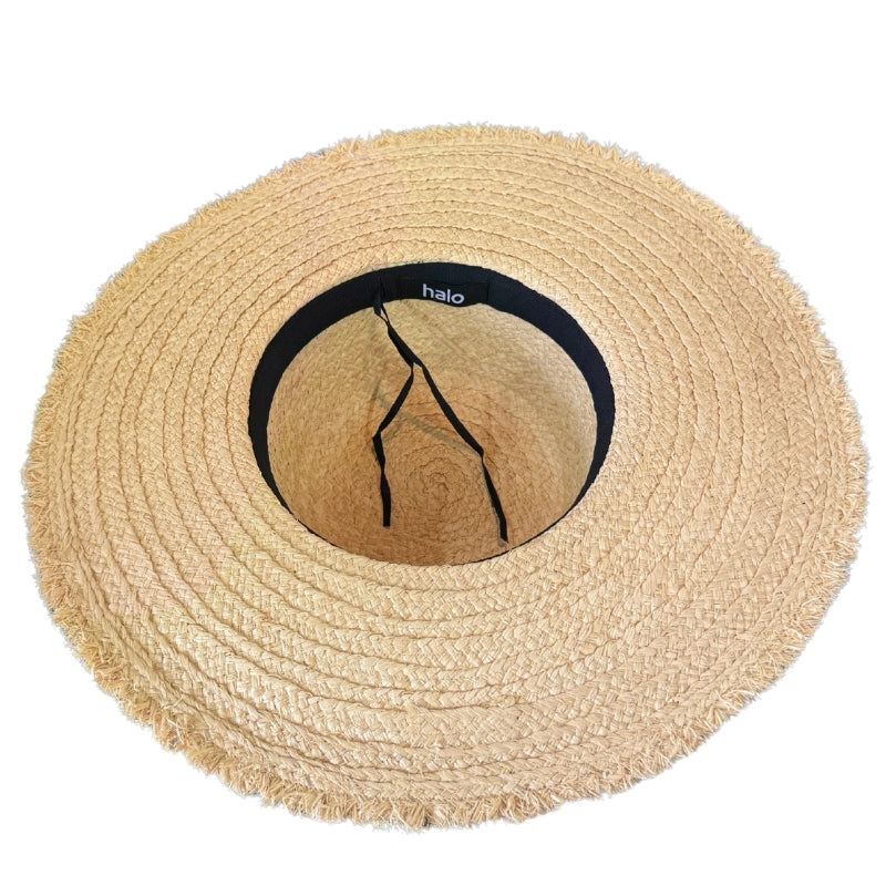 Beaded Raffia Widebrim Straw Hat Shop Online Hatworx NZ