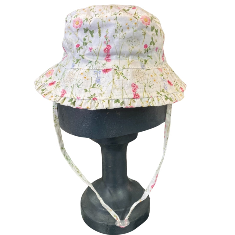Delilah Flower Bucket 0-3yrs Hatworx NZ