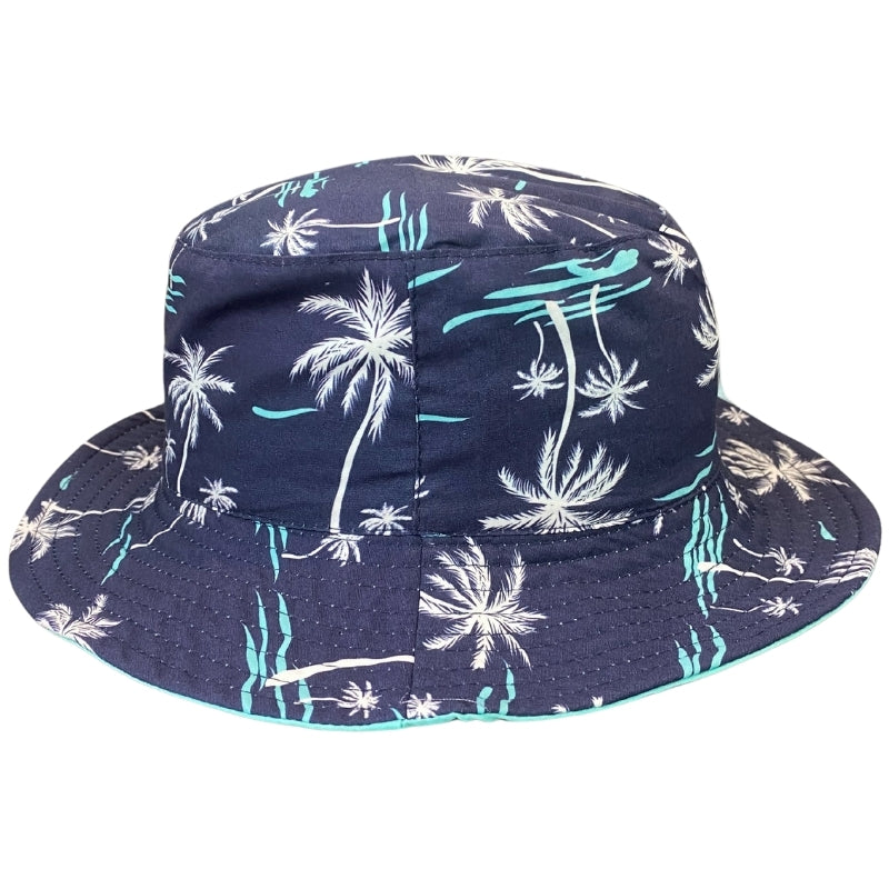Devon/Eddie Palm Tree Bucket Hat Hatworx NZ