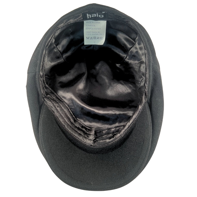 Black Wool Cheesecutter