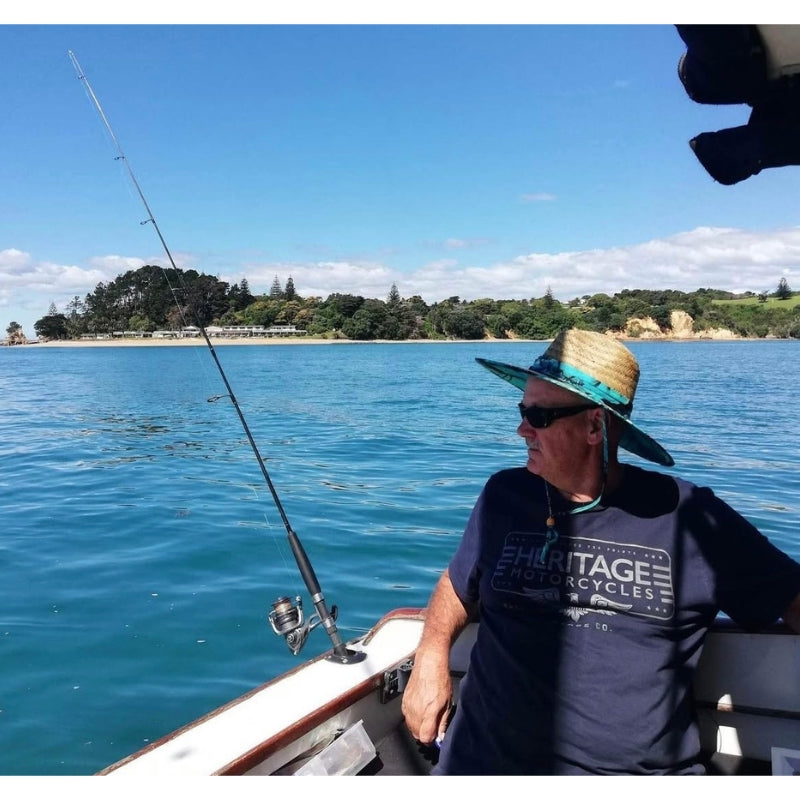 Wide Brim Surf Hat Printed Band Shop Now Hatworx NZ Online