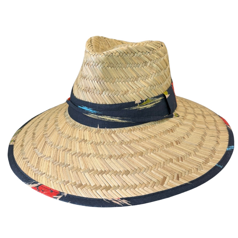 Wide Brim Surf Hat Printed Band Shop Now Hatworx NZ Online
