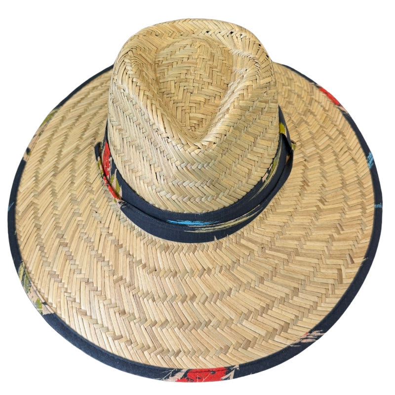 Wide Brim Surf Hat Printed Band Shop Now Hatworx NZ Online