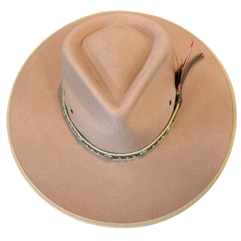 Swan Felt Wide Brim Hat Shop Online Hatworx NZ