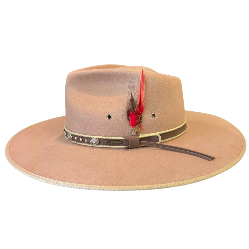 Swan Felt Wide Brim Hat Shop Online Hatworx NZ