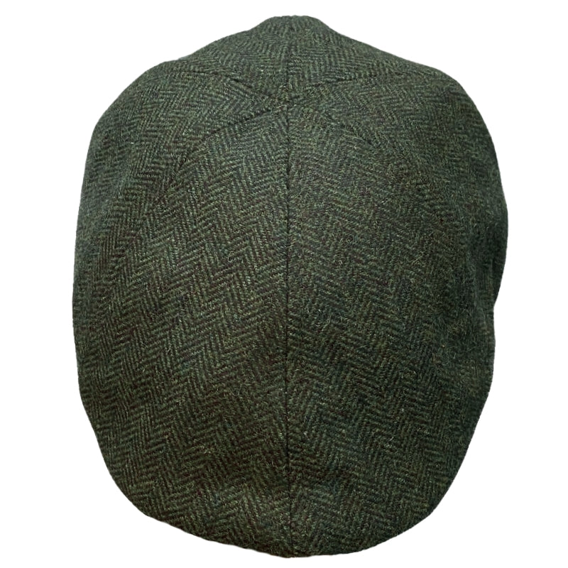 Hatworx Halo Herringbone Cheesecutter Ivy Cap NZ