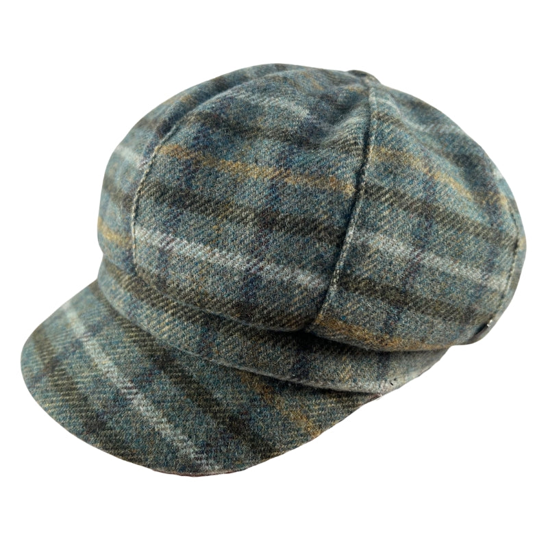 Hatworx Herringbone Bakerboy/Girl Hat NZ Green