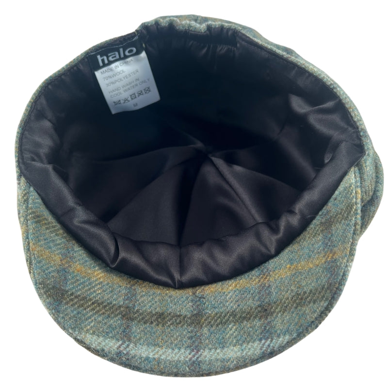 Hatworx Herringbone Bakerboy/Girl Hat NZ Green