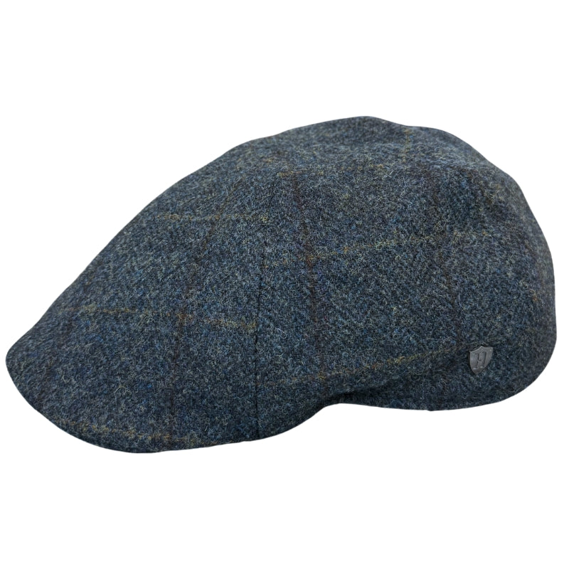 Harris Tweed Navy Duckbill Cheesecutter Shop Hatworx NZ Online