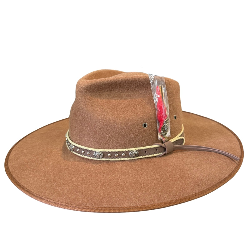 Swan Felt Wide Brim Hat Shop Online Hatworx NZ