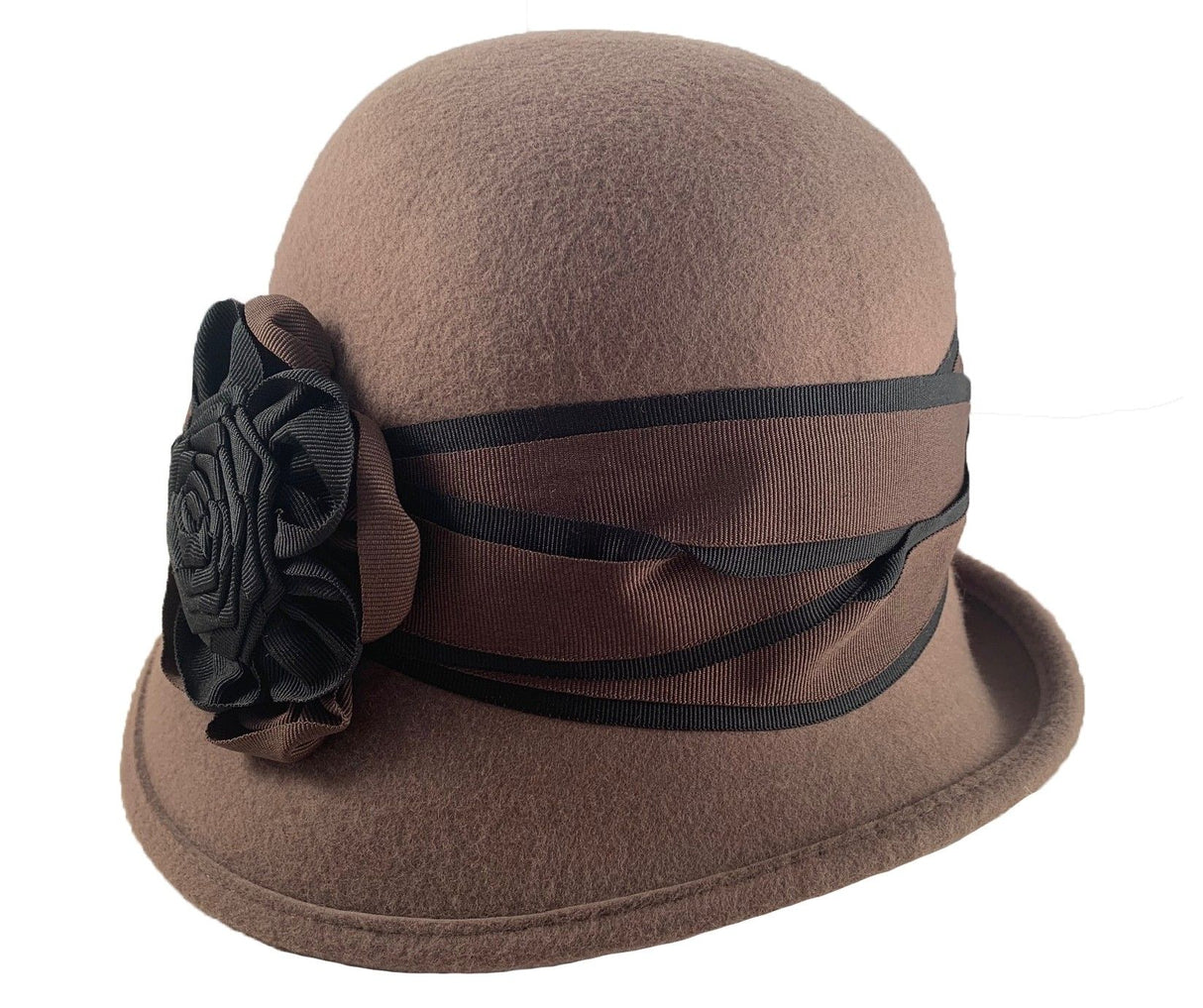 Hatworx Vintage Brown Cloche NZ