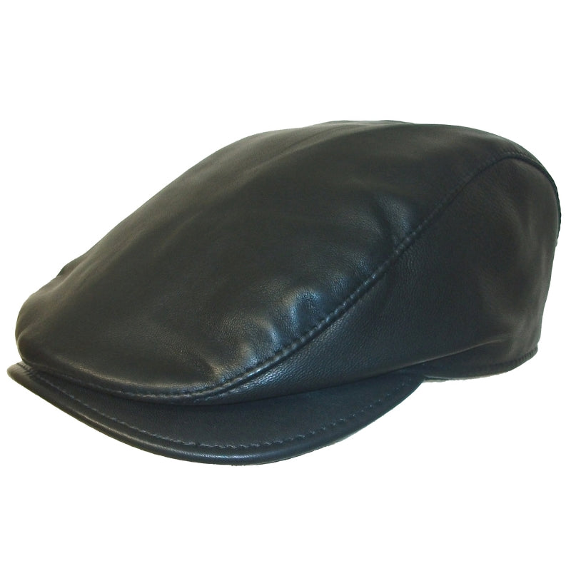 Lambskin Leather Cheesecutter Hatworx NZ