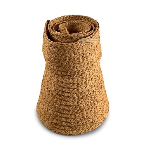 Raffia Braid Roll-Up Visor