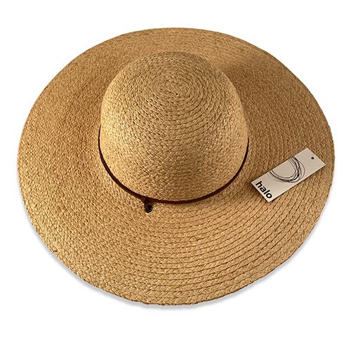 Hatworx Raffia With Leather Cord NZ