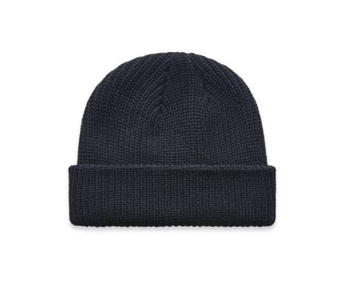 100% Acrylic Cable Knit Beanie Hatworx NZ Navy