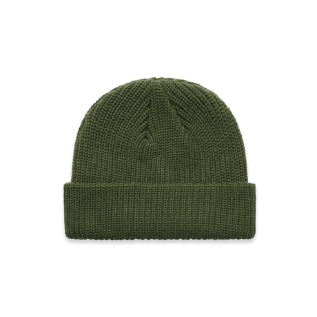 100% Acrylic Cable Knit Beanie Hatworx NZ Army