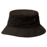 Hatworx Brushed Cotton Bucket Hat NZ black