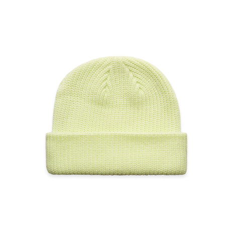 100% Acrylic Cable Knit Beanie Hatworx NZ Lime