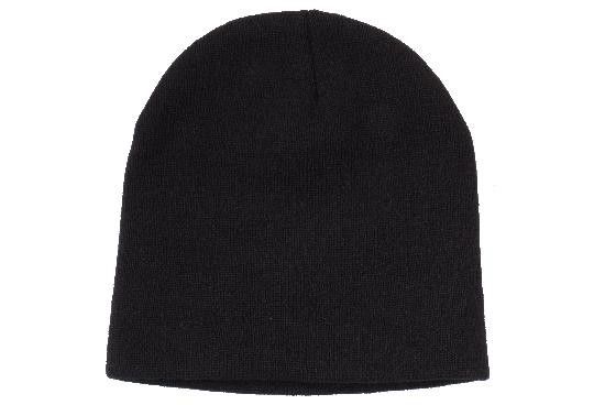 Acrylic Skull Beanie Hatworx NZ black