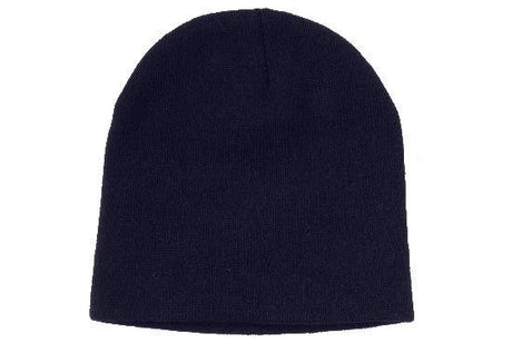 Acrylic Skull Beanie Hatworx NZ navy