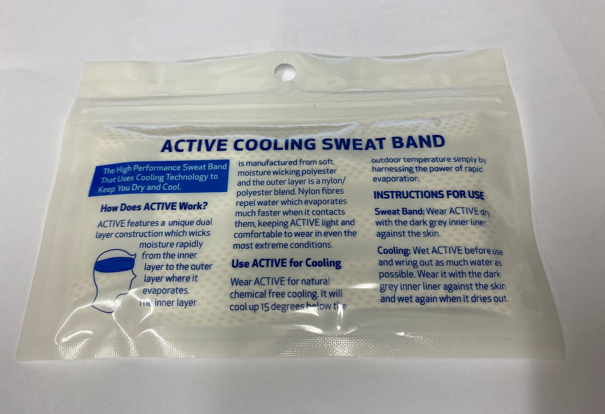 Active Cooling Sweat Band Hatworx NZ