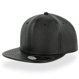 Atlantis Leather Look Snapback Cap Hatworx