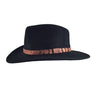 Black Outback Wool Felt Hatworx NZ