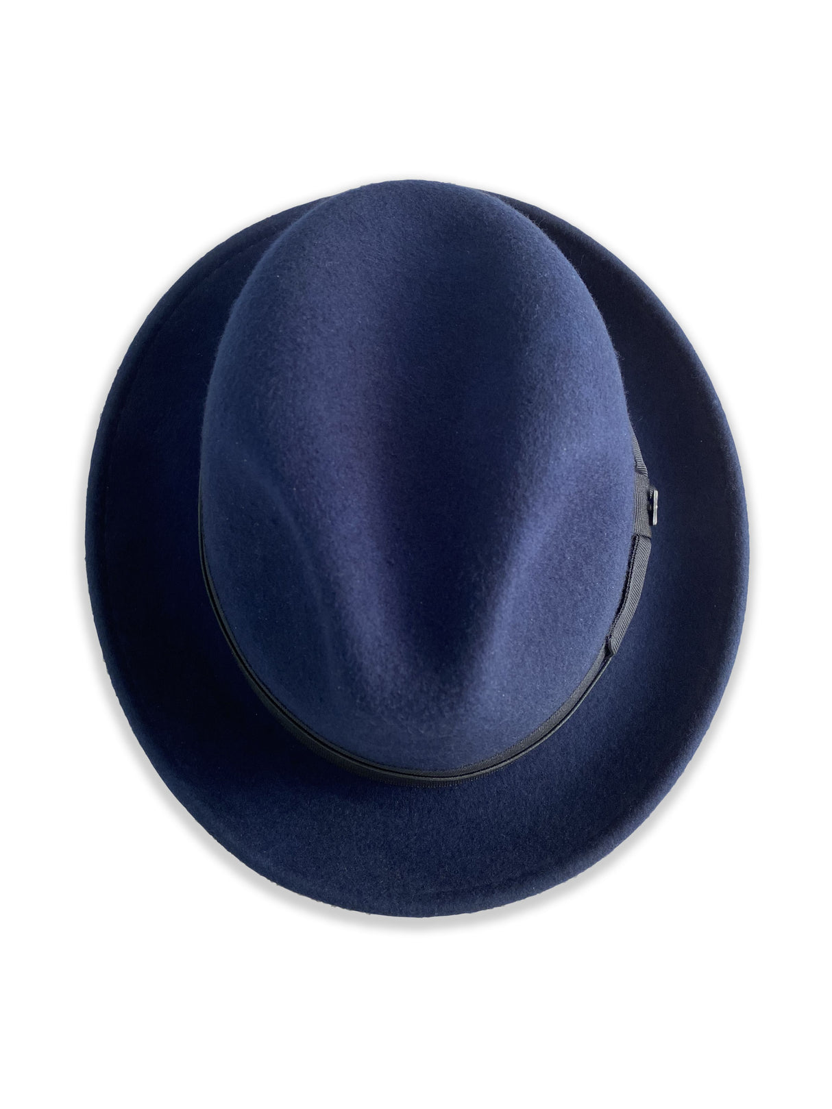 Brooklyn Wool Felt Fedora - Navy Hatworx NZ