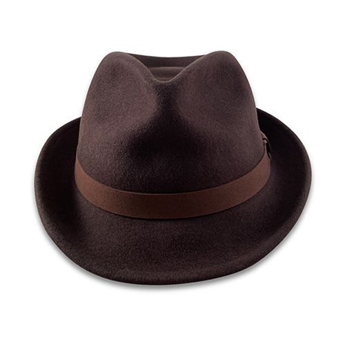 Brown Felt Fedoras Hatworx NZ