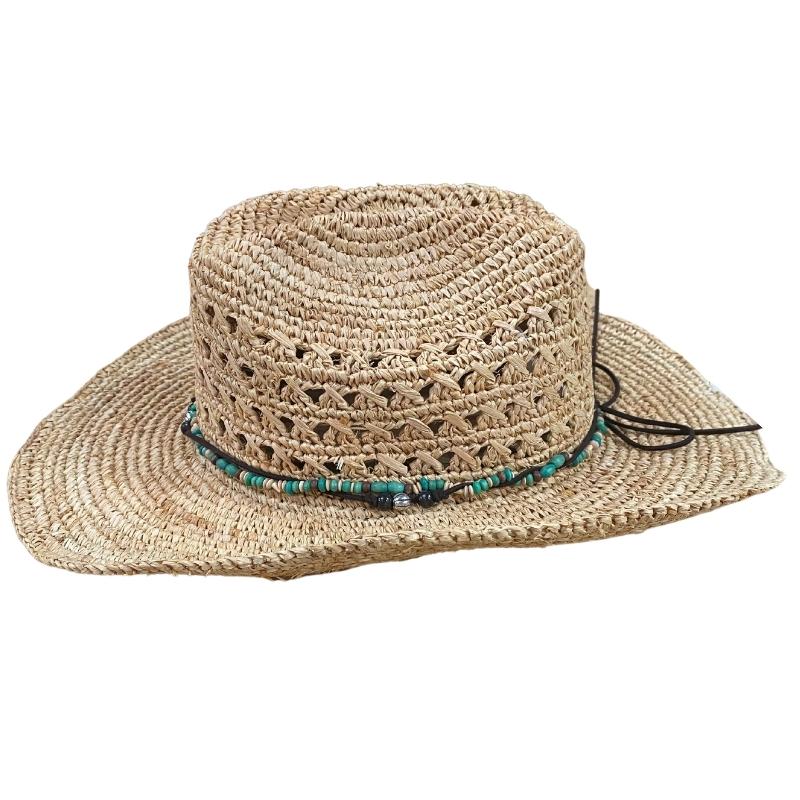 Ladies Raffia Cowgirl Hat Hatworx NZ