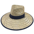 Wide Brim Surf Hat - Black Band