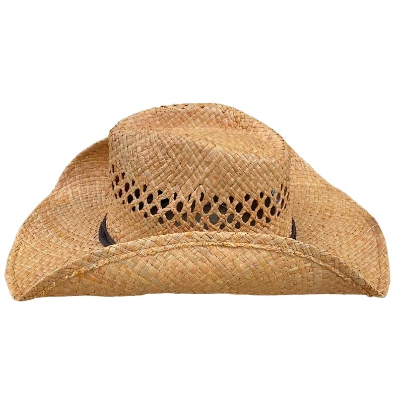 Western Raffia Straw Cowboy