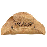 Western Raffia Straw Cowboy