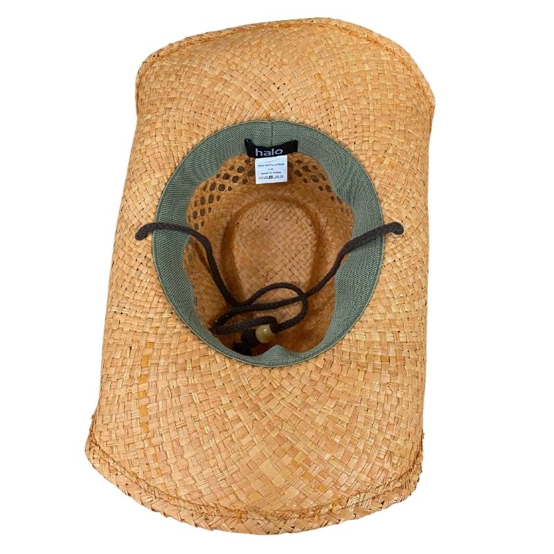 Western Raffia Straw Cowboy