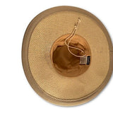 Canvas Straw Wide brim Hat