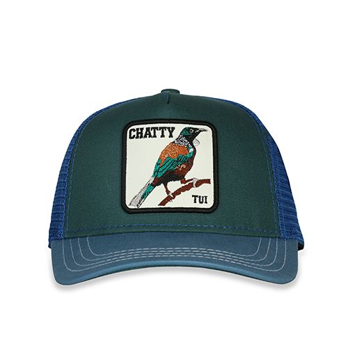 Chatty Tui GB Trucker Cap Hatworx NZ