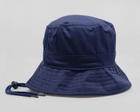 Hatworx Chin Cord Bucket Hat NZ navy