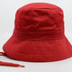 Hatworx Chin Cord Bucket Hat NZ red