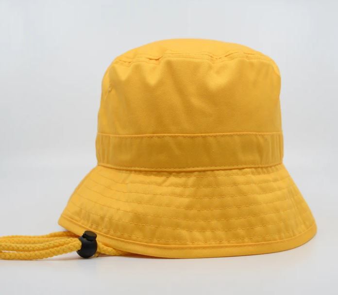 Hatworx Chin Cord Bucket Hat NZ yellow