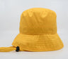 Hatworx Chin Cord Bucket Hat NZ yellow