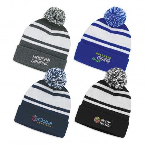 Commodore Beanie with Pom Pom Hatworx NZ