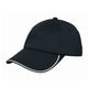 Hatworx Cool Dry Cap NZ black-white