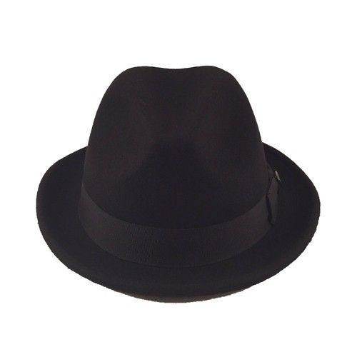 Hatworx DEAN Snap Brim Fedora NZ black