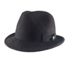 Hatworx DEAN Snap Brim Fedora NZ charcoal