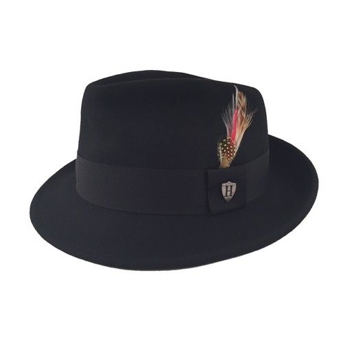 Hatworx FRANK Teardrop Wool Felt Fedora NZ