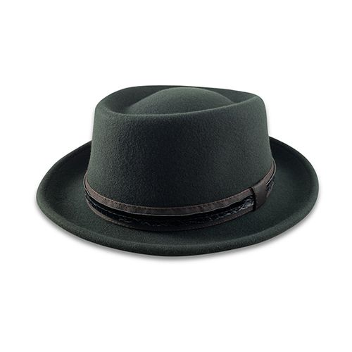 Halo Green Pork Pie Hat Hatworx NZ Shop online